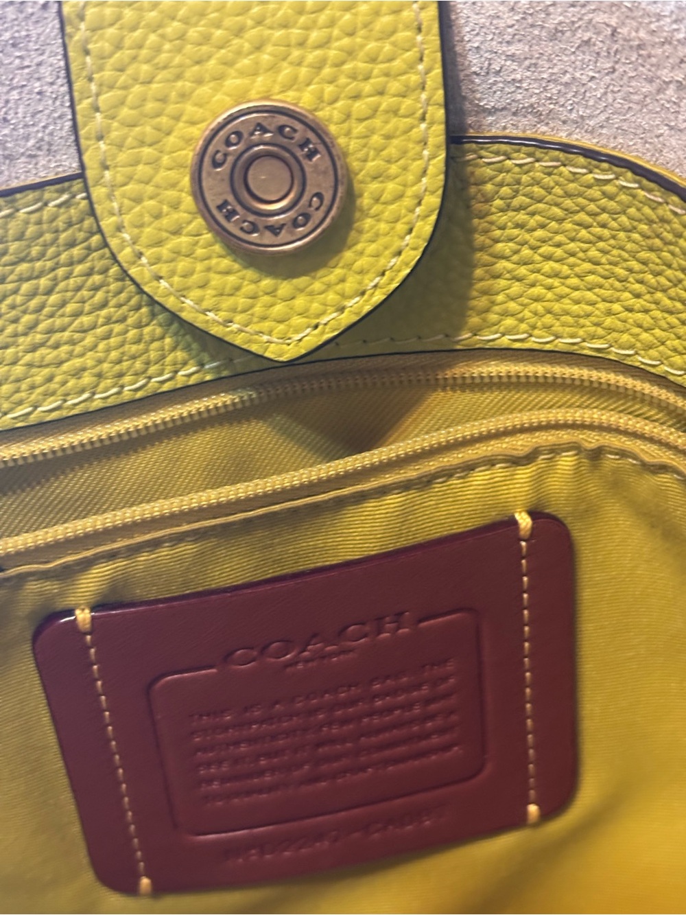 Coach Colorblock Bag - Picture 5 of 10